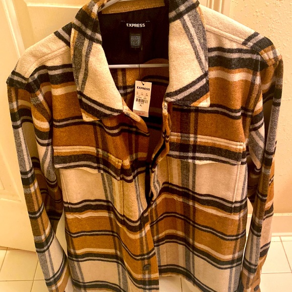 Men’s Express XL Shirt Jacket-Like New - Picture 1 of 1